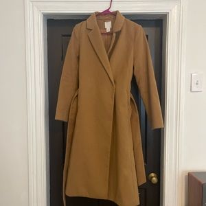 H&M Camel Long Coat